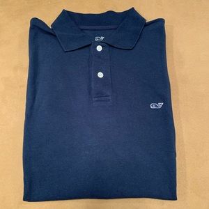 Vineyard Vines Navy Short Sleeve Polo